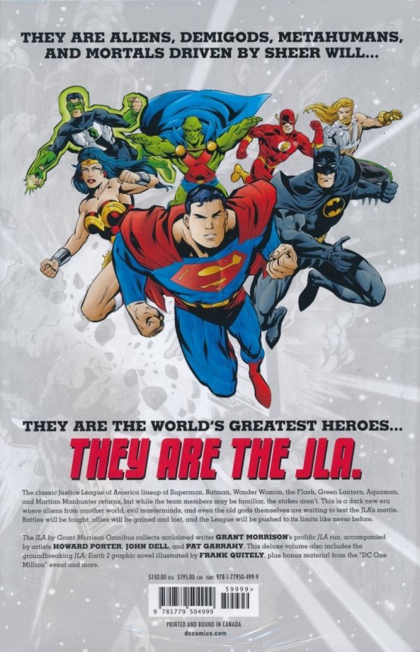 JLA BY GRANT MORRISON OMNIBUS HC [9781779504999] **promocja TOMY**