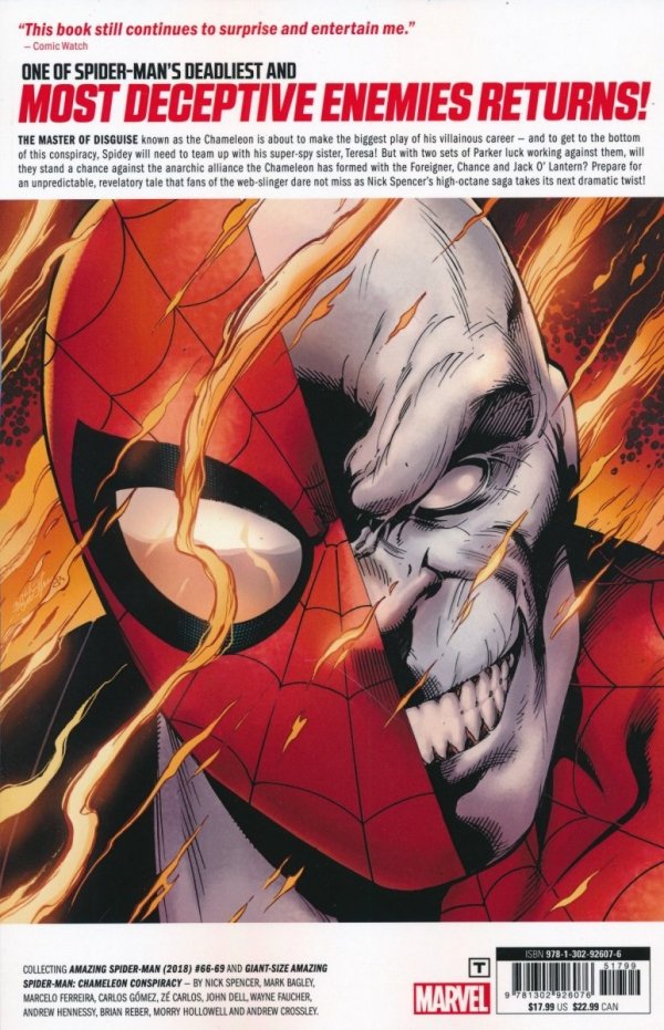 AMAZING SPIDER-MAN VOL 14 CHAMELEON CONSPIRACY TP [9781302926076]