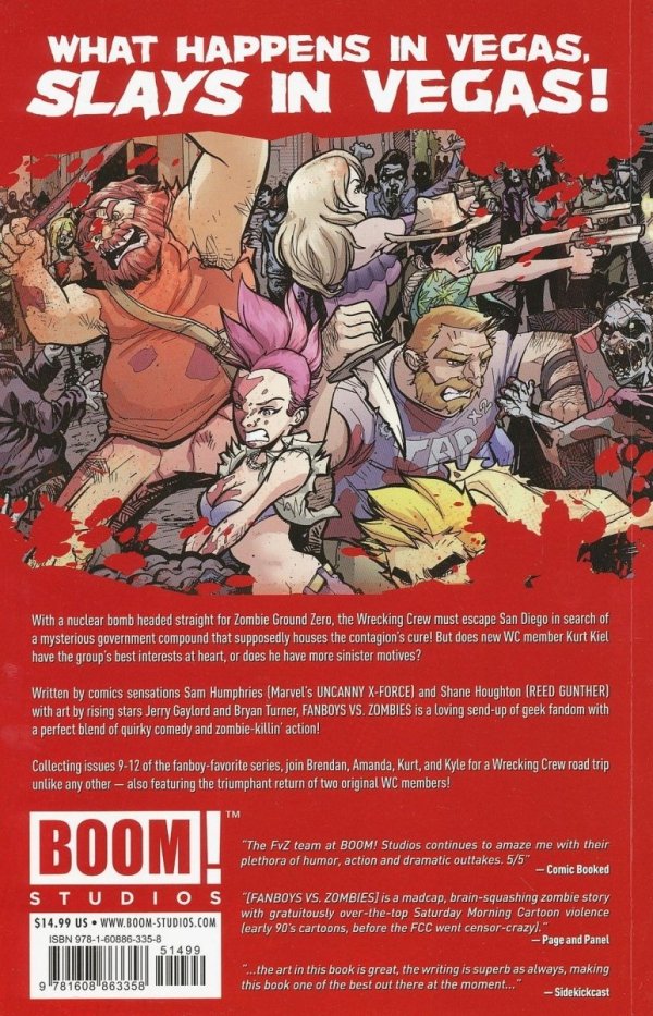 FANBOYS VS ZOMBIES VOL 03 ESCAPE FROM SAN DIEGO TP [9781608863358]