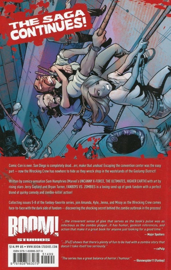 FANBOYS VS ZOMBIES VOL 02 APETITE FOR DESTRUCTION TP [9781608863075] **promocja TOMY**