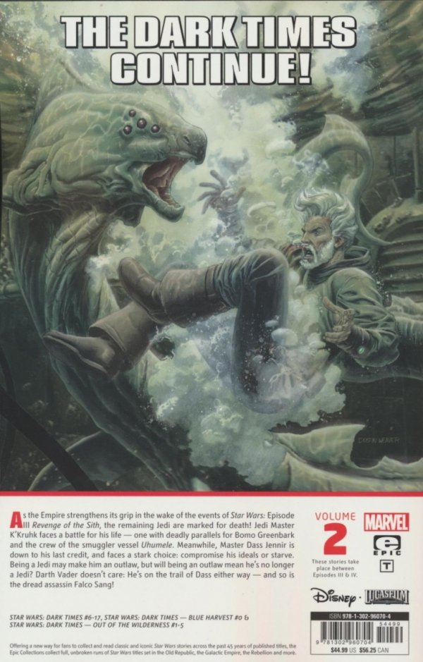 STAR WARS EPIC COLLECTION THE EMPIRE VOL 02 TP [9781302960704]