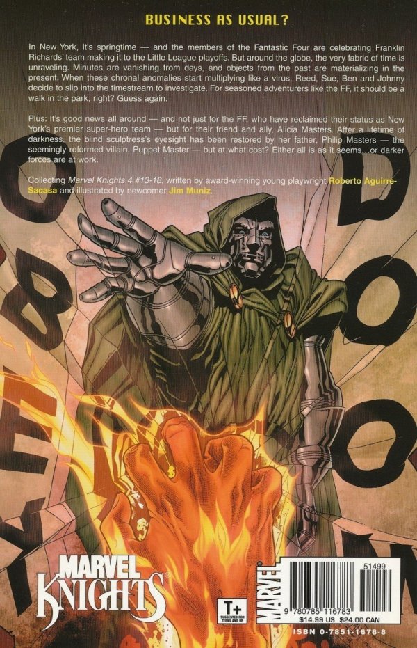 MARVEL KNIGHTS 4 VOL 03 DIVINE TIME TP [9780785116783]