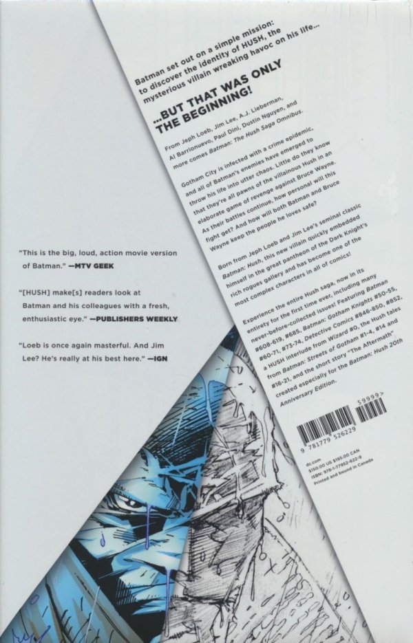 BATMAN THE HUSH SAGA OMNIBUS HC [9781779526229] **PROMOCJA TOMY**
