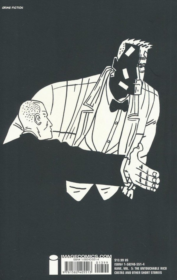 KANE VOL 05 THE UNTOUCHABLE RICO COSTAS AND OTHER SHORT STORIES TP [9781582405513]