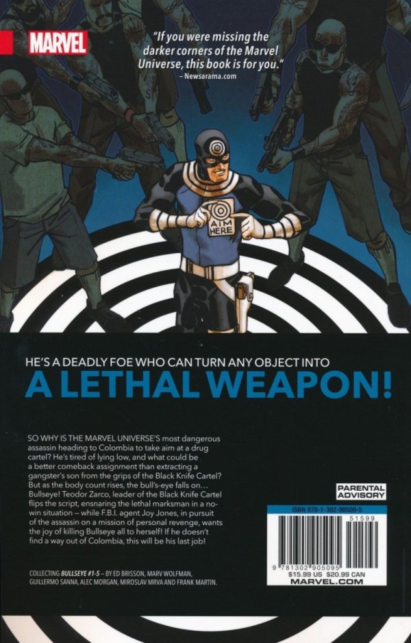 BULLSEYE THE COLUMBIAN CONNECTION TP [9781302905095]