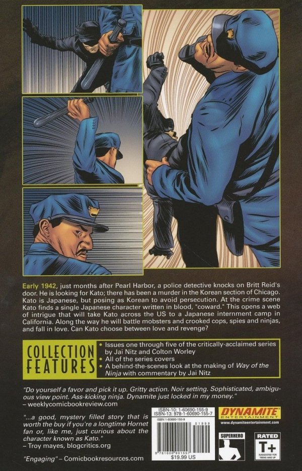 KATO ORIGINS VOL 01 WAY OF THE NINJA TP [9781606901557] **promocja TOMY**