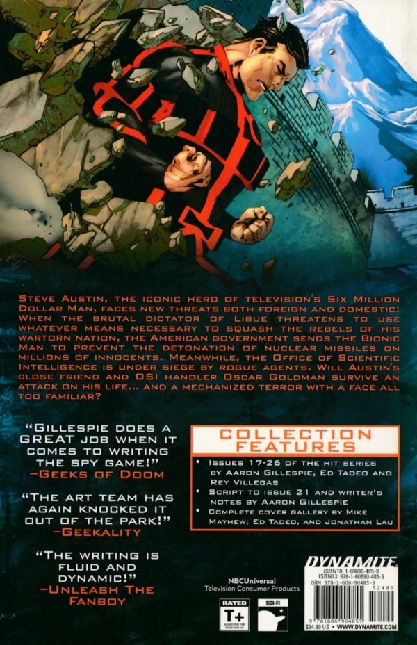 BIONIC MAN VOL 03 END OF EVERYTHING TP [9781606904855] **promocja TOMY**