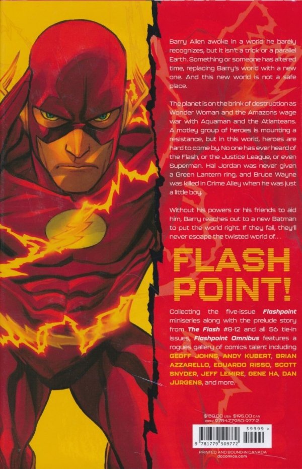 FLASHPOINT THE 10TH ANNIVERSARY OMNIBUS HC [9781779509772] **OFERTA SPECJALNA**