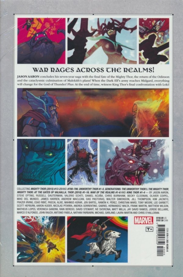 THOR BY JASON AARON OMNIBUS VOL 02 HC [STANDARD] [9781302953850] **promocja TOMY**