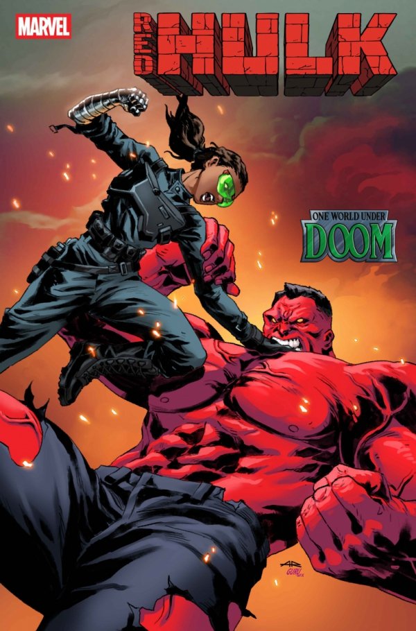 RED HULK #8 ANAND RAMCHERON VARIANT [75960620931600821]