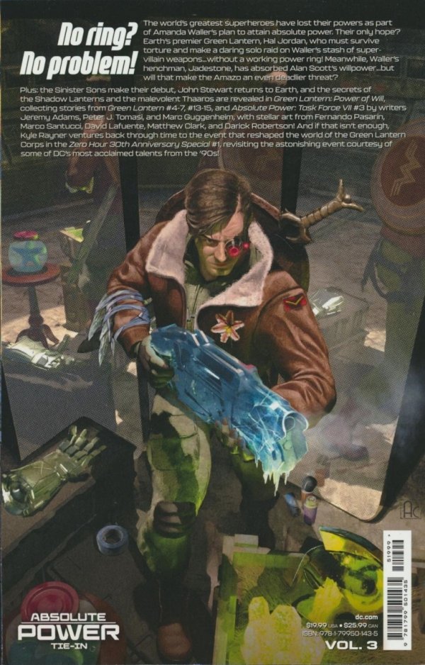 GREEN LANTERN VOL 03 POWER OF WILL TP [9781799501435] **OFERTA SPECJALNA**