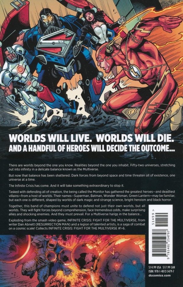 INFINITE CRISIS FIGHT FOR THE MULTIVERSE VOL 01 TP [9781401254797] **promocja TOMY**