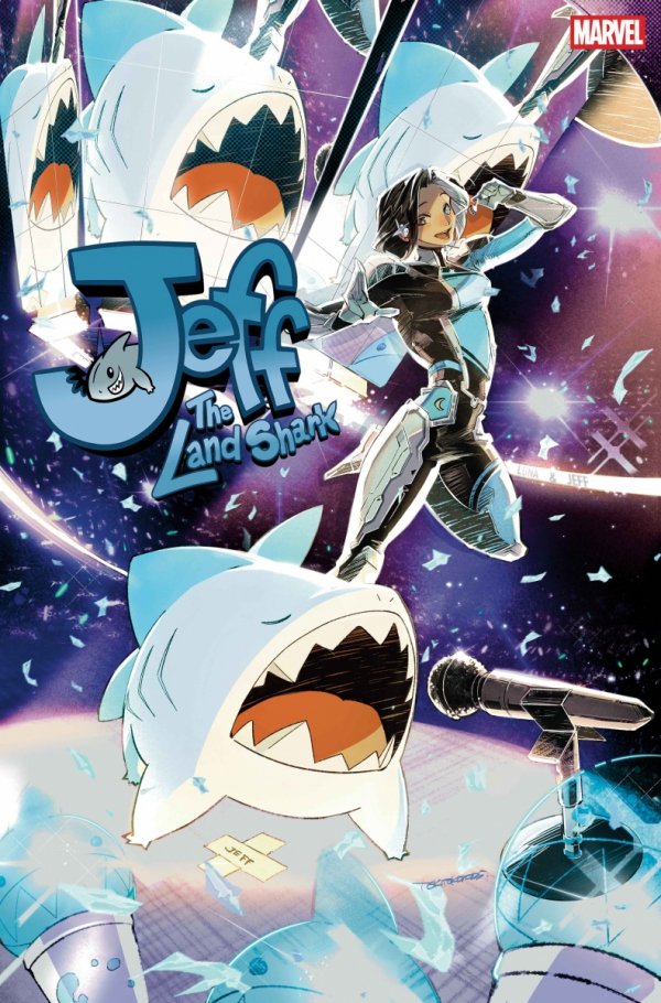 JEFF THE LAND SHARK #4 TOKITOKORO VARIANT [75960621313900421]