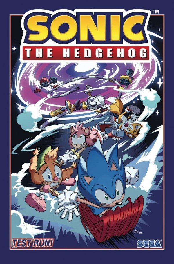 SONIC THE HEDGEHOG VOL 10 TEST RUN TP [9781684058518]
