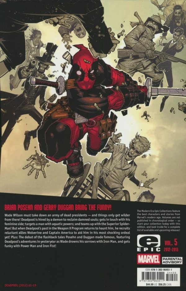 DEADPOOL MODERN ERA EPIC COLLECTION IN WADE WE TRUST TP [9781302964511]
