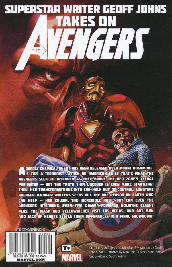 AVENGERS THE COMPLETE COLLECTION BY GEOFF JOHNS VOL 02 TP [9780785184393]