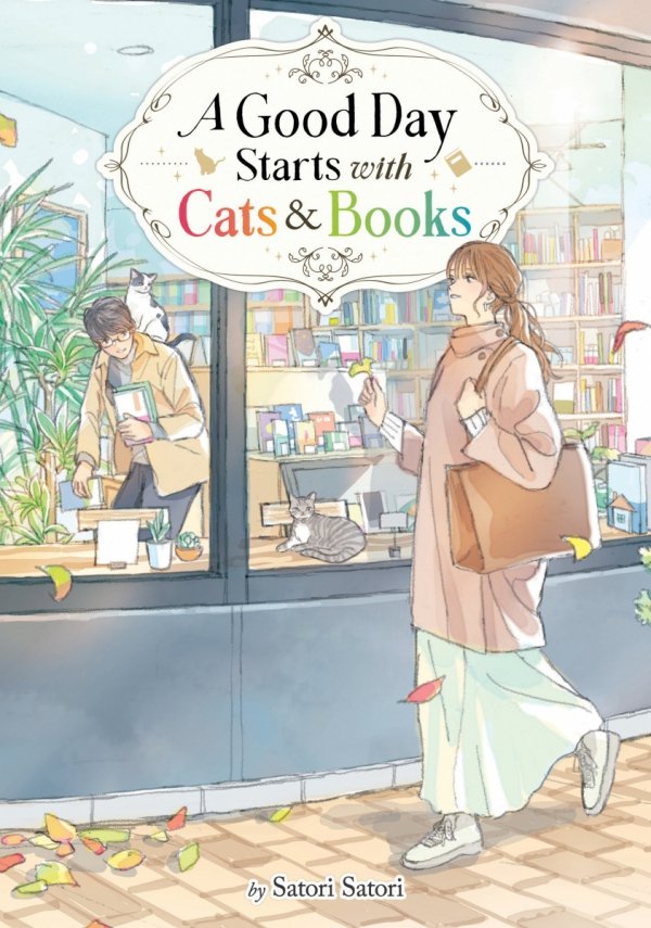 GOOD DAY STARTS WITH CATS AND BOOKS LIGHT NOVEL TP [9798895617779]
