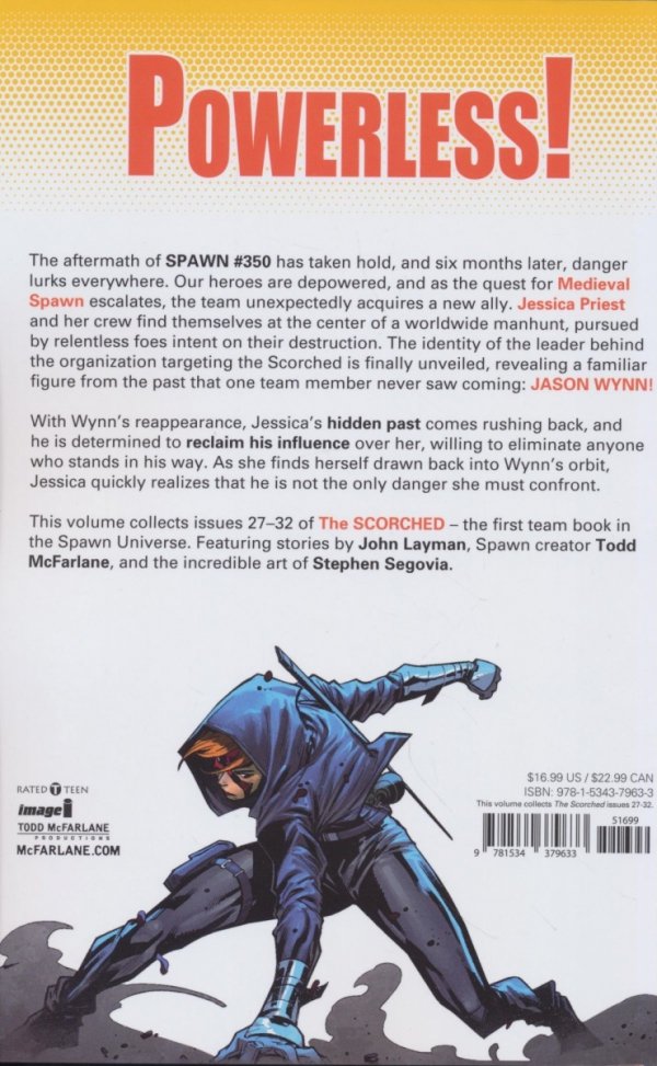 SPAWN SCORCHED VOL 05 TP [9781534379633]
