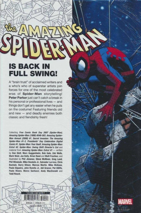 SPIDER-MAN BRAND NEW DAY OMNIBUS VOL 01 HC [STANDARD] [9781302951757]