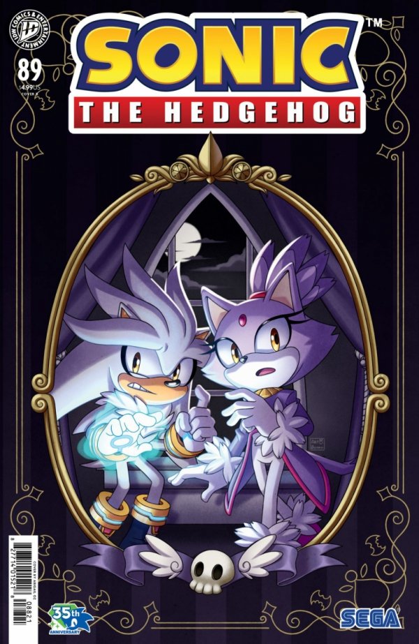 SONIC THE HEDGEHOG #89 VARIANT B OZ [82771401521808921]