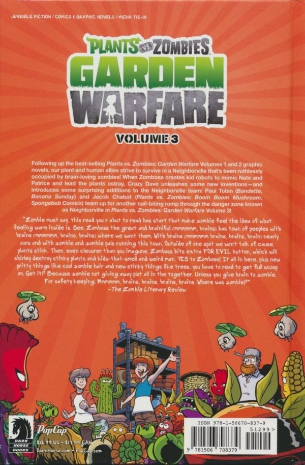 PLANTS VS ZOMBIES GARDEN WARFARE VOL 03 HC [9781506708379]
