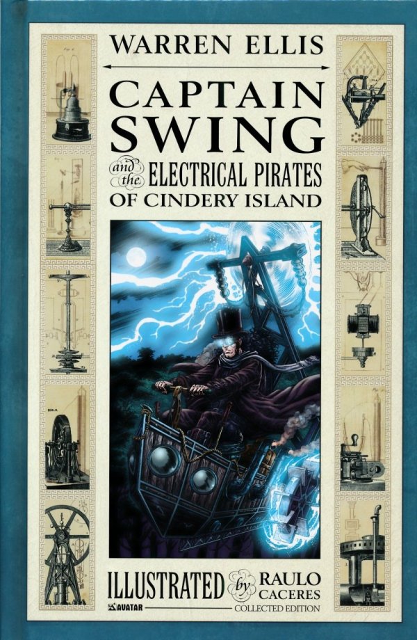 CAPTAIN SWING AND THE ELECTRICAL PIRATES OF CINDERY ISLAND HC [9781592911370] **promocja TOMY**
