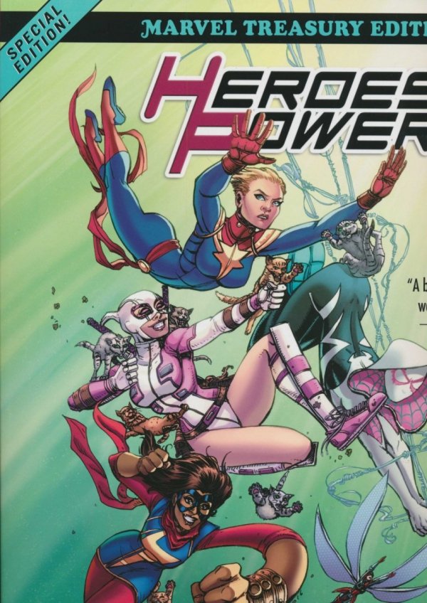 HEROES OF POWER THE WOMEN OF MARVEL ALL-NEW MARVEL TREASURY EDITION TP [9781302903893]