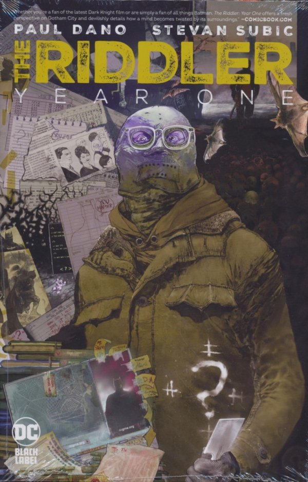 RIDDLER YEAR ONE HC [VARIANT] [9781779526342]