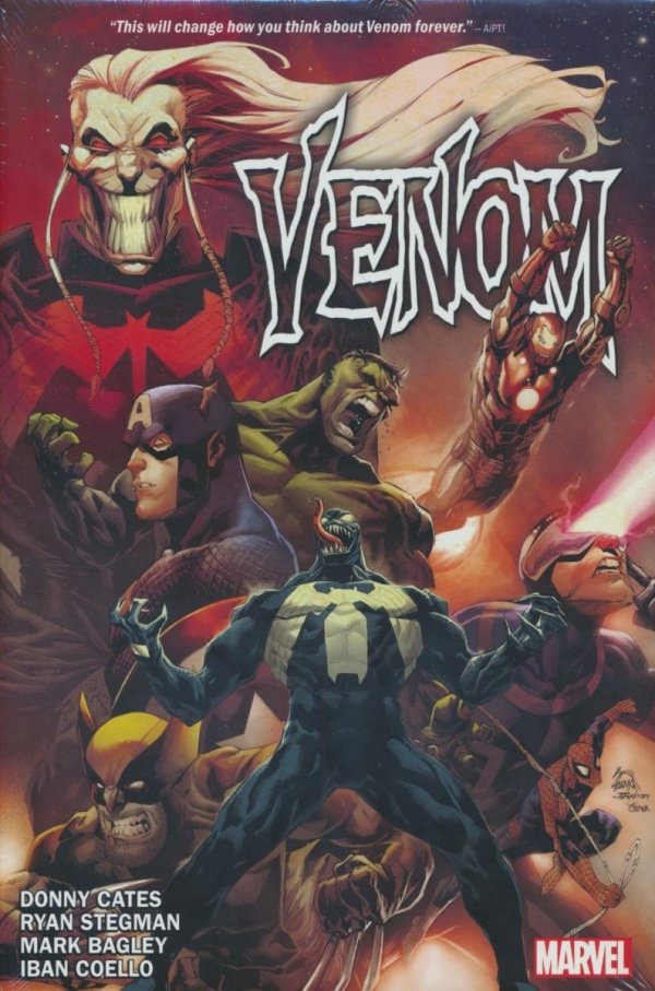 VENOM BY DONNY CATES AND RYAN STERGMAN OMNIBUS HC [STANDARD] [9781302946418] **promocja TOMY**