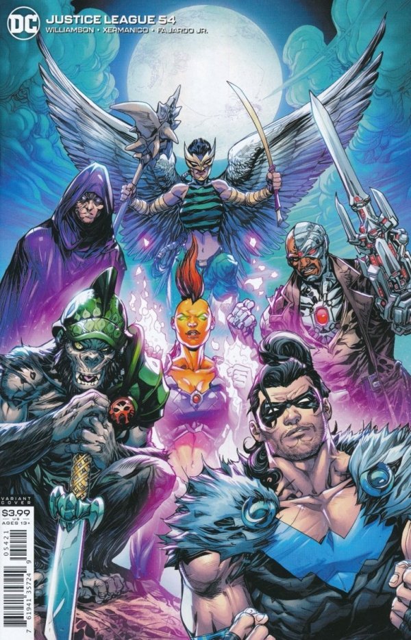 JUSTICE LEAGUE [35724] #54 CVR B [76194135724905421] **promocja ZESZYTY**