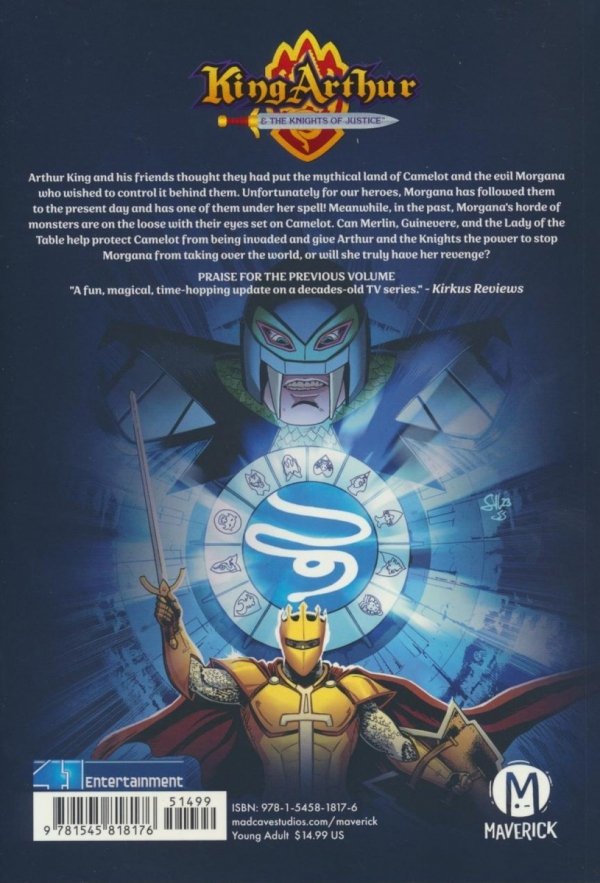 KING ARTHUR AND THE KNIGHTS OF JUSTICE VOL 02 MORGANAS REVENGE TP [9781545818176]