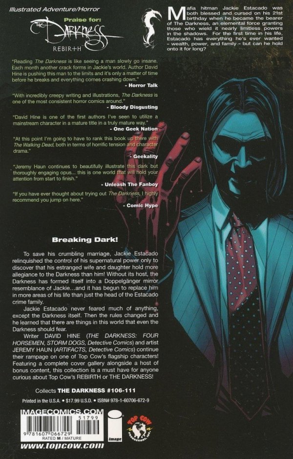 DARKNESS REBIRTH VOL 02 TP [9781607066729] **OFERTA SPECJALNA**