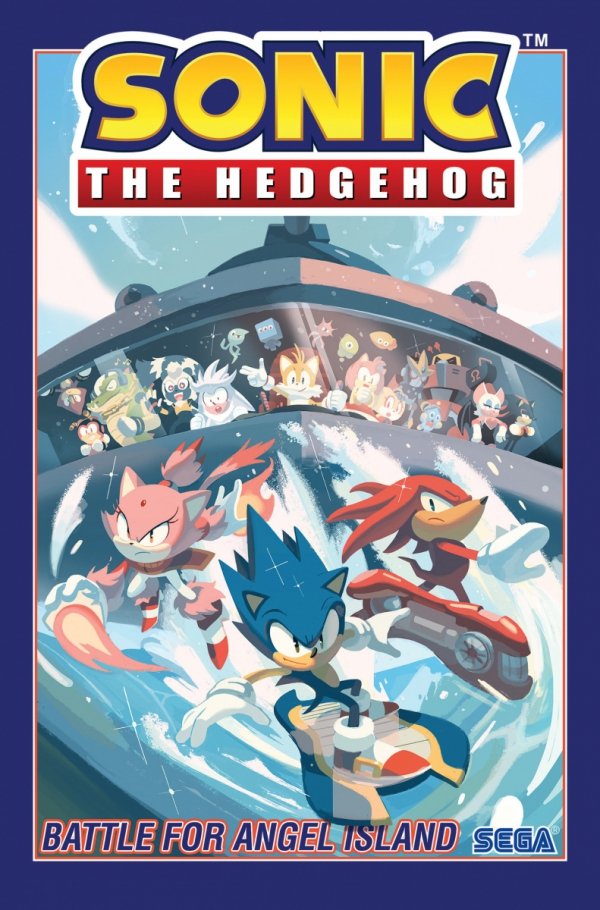 SONIC THE HEDGEHOG VOL 03 BATTLE FOR ANGEL ISLAND TP [9781684054985]