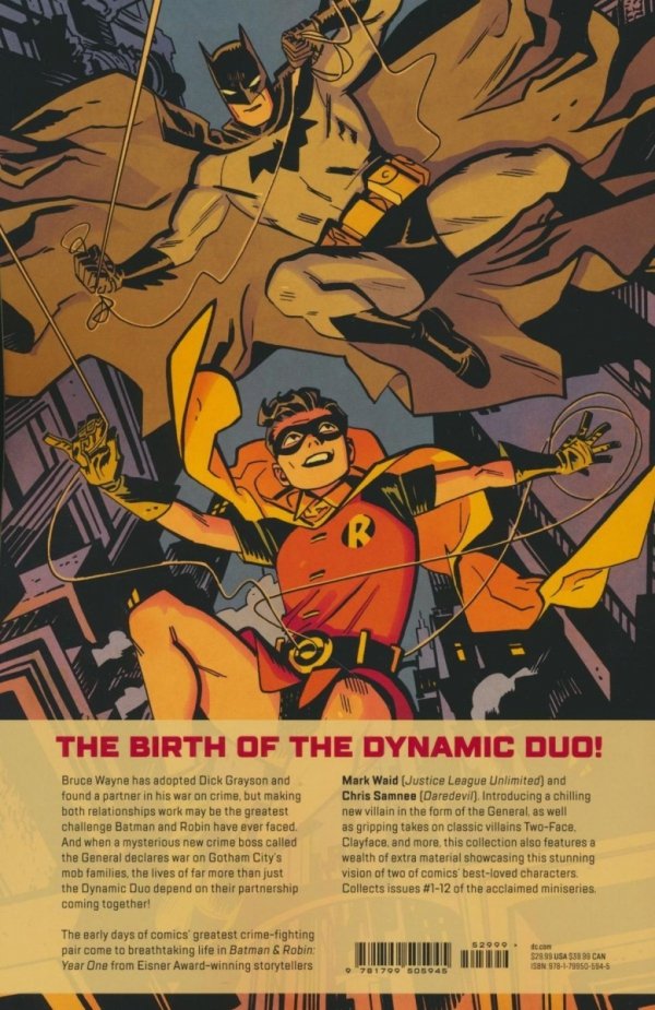 BATMAN AND ROBIN YEAR ONE TP [9781799505945]