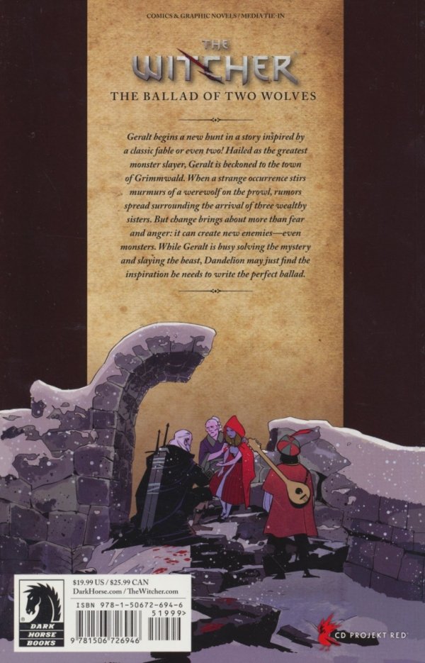 WITCHER VOL 07 BALLAD OF TWO WOLVES TP [9781506726946]