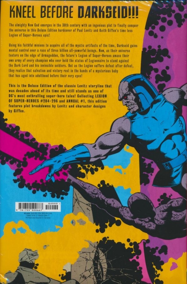 LEGION OF SUPER-HEROES THE GREAT DARKNESS SAGA DELUXE EDITION HC [9781799500667] **OFERTA SPECJALNA**