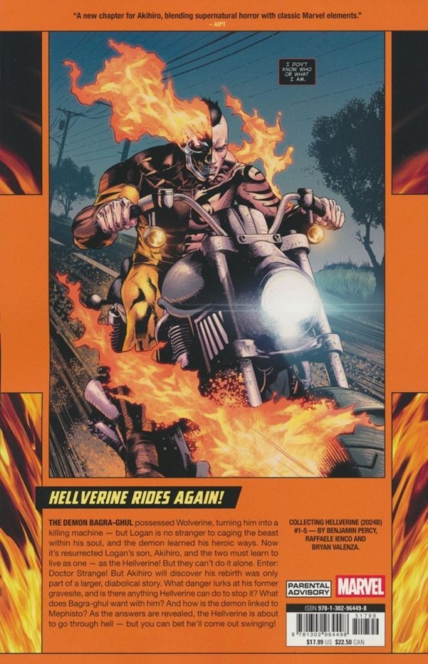 HELLVERINE VOL 01 LOST HIGHWAYS TP [9781302964498]
