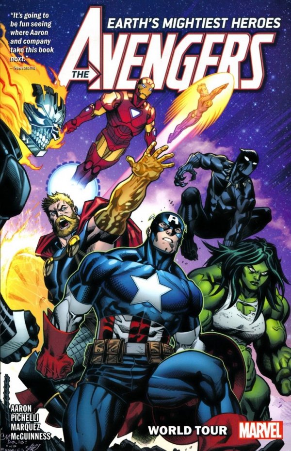 AVENGERS VOL 02 WORLD TOUR TP [STANDARD] [9781302911881] **OFERTA SPECJALNA**
