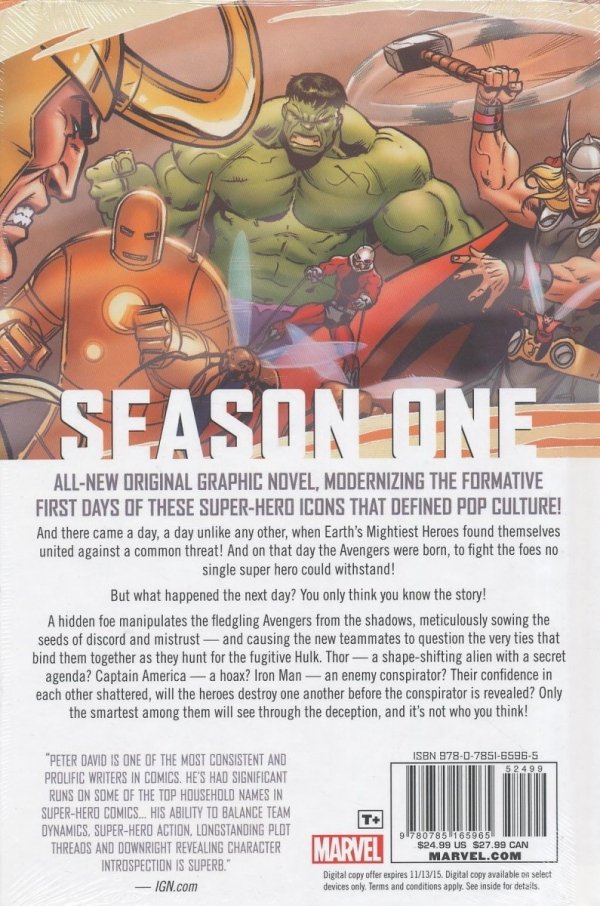 AVENGERS SEASON 1 HC [9780785165965]
