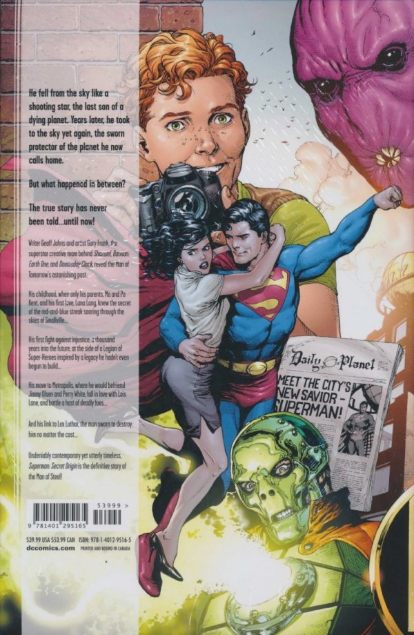 SUPERMAN SECRET ORIGIN THE DELUXE EDITION HC [9781401295165]
