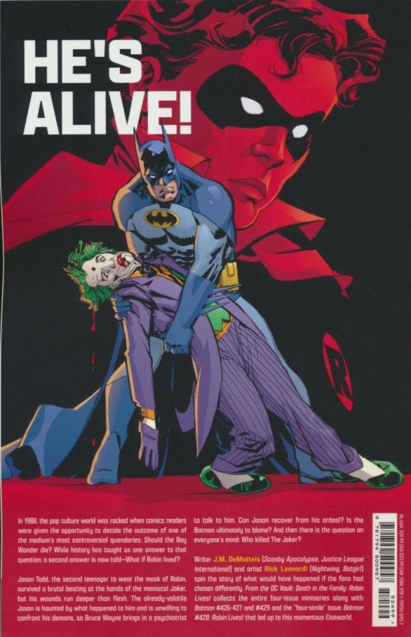 FROM THE DC VAULT DEATH IN THE FAMILY ROBIN LIVES TP [9781799500957]