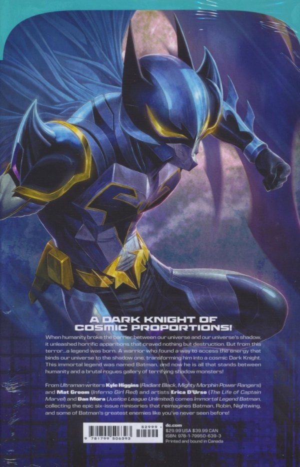 IMMORTAL LEGEND BATMAN HC [9781799506393]