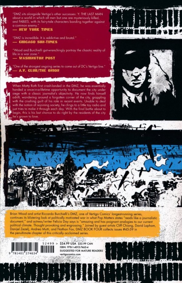 DMZ VOL 04 TP [9781401274634]
