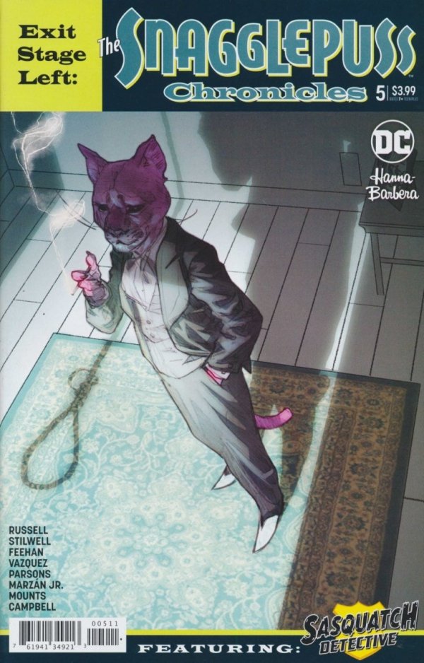 EXIT STAGE LEFT THE SNAGGLEPUSS CHRONICLES #05 CVR A [76194134921300511]