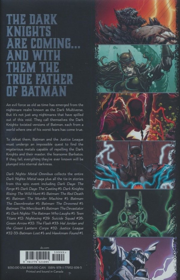 DARK NIGHTS METAL OMNIBUS HC [VARIANT] [9781779521095] **promocja TOMY**