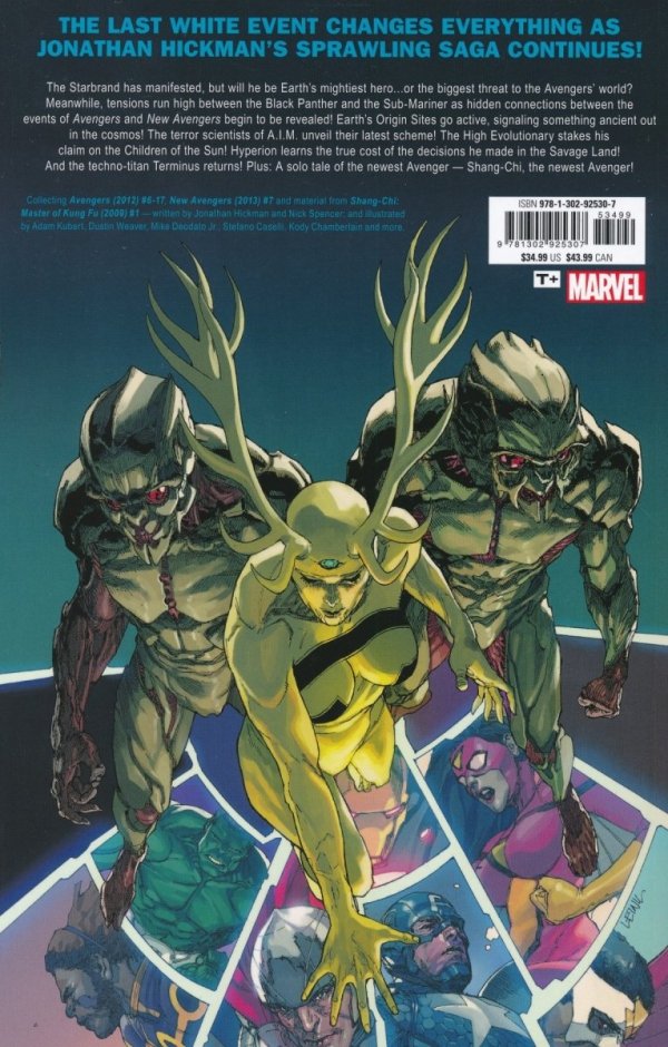 AVENGERS BY JONATHAN HICKMAN THE COMPLETE COLLECTION VOL 02 TP [9781302925307] **OFERTA SPECJALNA**