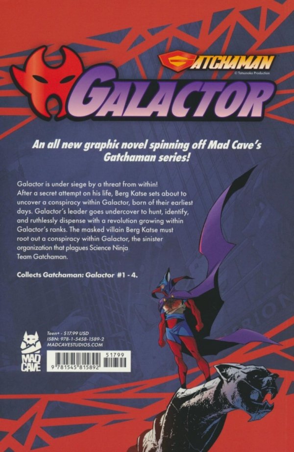 GATCHAMAN GALACTOR TP [9781545815892]