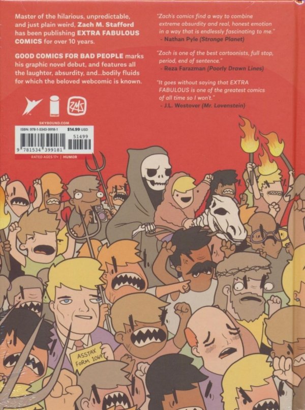 GOOD COMICS FOR BAD PEOPLE AN EXTRA FABULOUS COLLECTION HC [9781534399181]