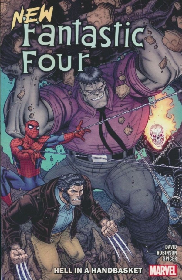 NEW FANTASTIC FOUR HELL IN A HANDBASKET TP [9781302932206] **promocja TOMY**