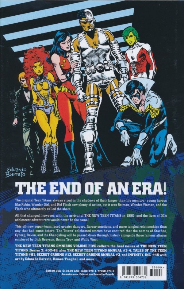 NEW TEEN TITANS OMNIBUS VOL 05 HC [9781779504739]